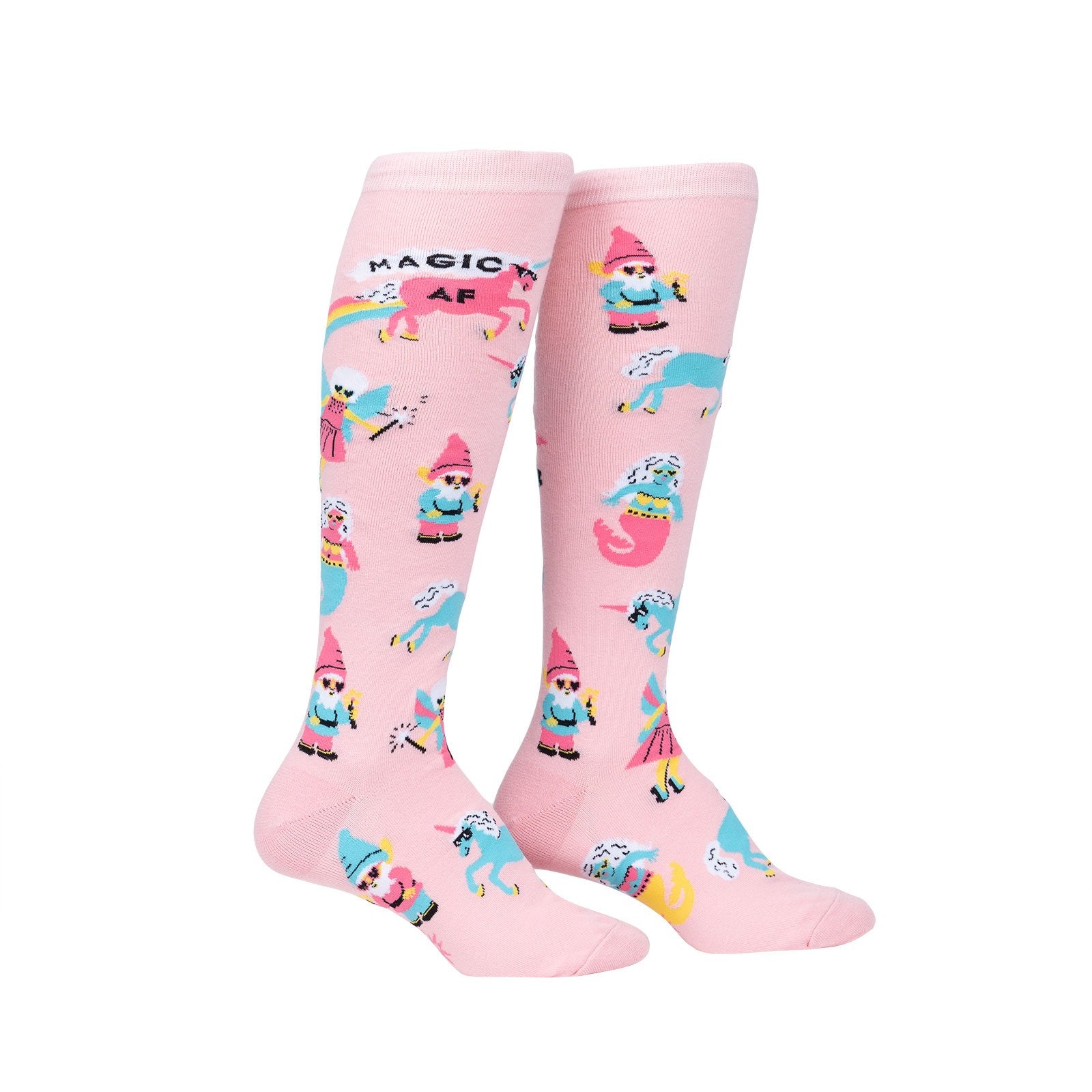 Magic AF Knee High Socks by Sock It To Me - Fun Novelty Socks for Women & Teens - Perfect for Cosplay, Gifts, and Everyday Wear