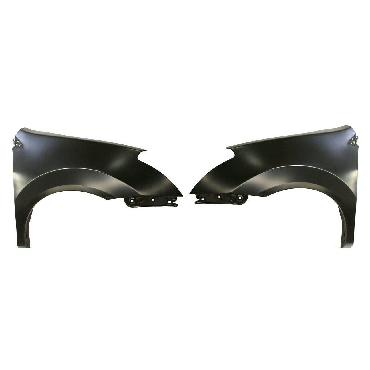 HuaZo Primed Steel Fenders for 2008-2010 Nissan Rogue - Set of 2 Front Driver & Passenger Side FCA00JM0MA/FCA01JM0MA - Perfect for Replacement & Auto Body Repair