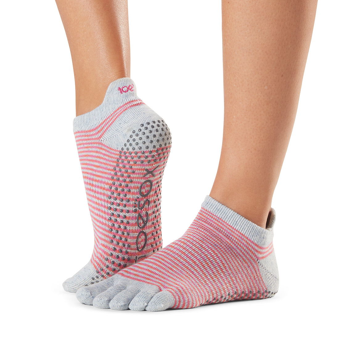 ToeSox Low Rise Grip Socks for Yoga, Pilates & Barre - Non-Slip Workout Socks for Women - Spring 2020 Collection - Perfect for Dance, Fitness & Studio Classes