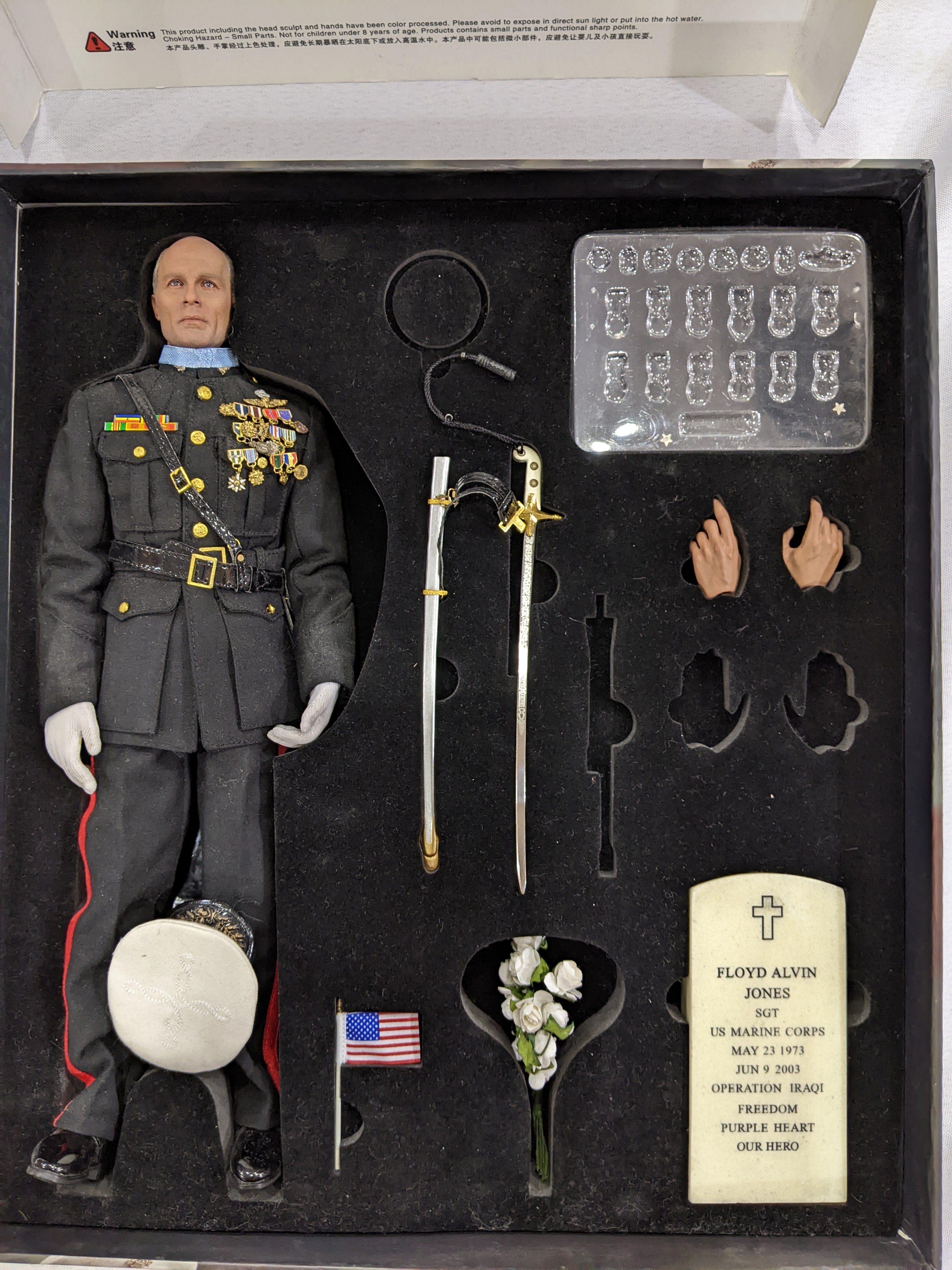 1/6 DID Corp Brigadier General Frank USMC Force Recon A80092 Sixth Scale Military Action Figure - Collectible Open Box - Perfect for Display & Military Model Enthusiasts