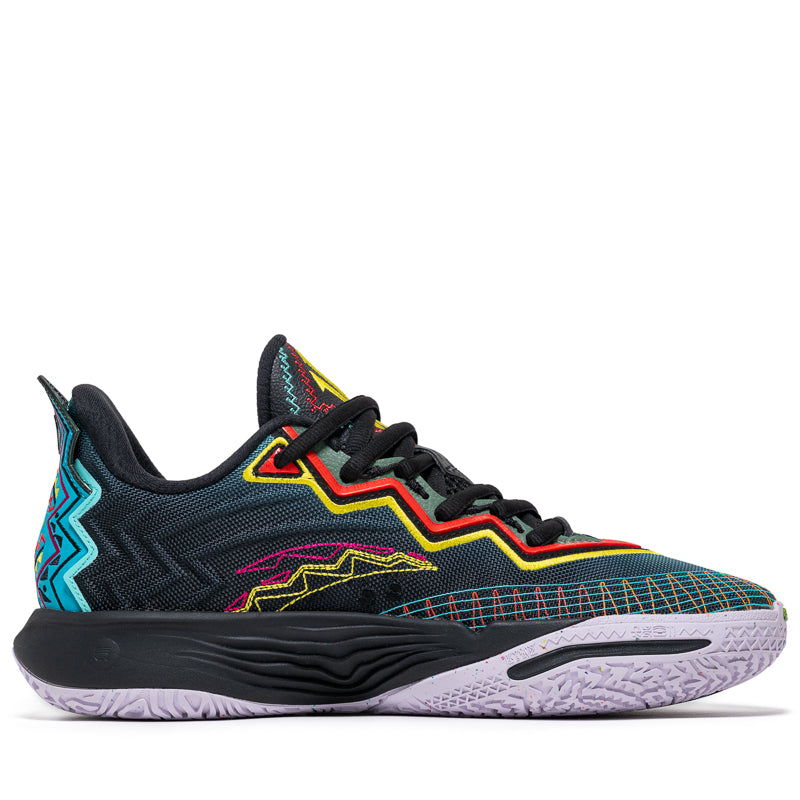 Anta Kai 2 Retro 90s Basketball Shoes - Green/Black - Vintage Style Sneakers for Men & Women - Perfect for Streetwear, Casual Wear & Basketball Court