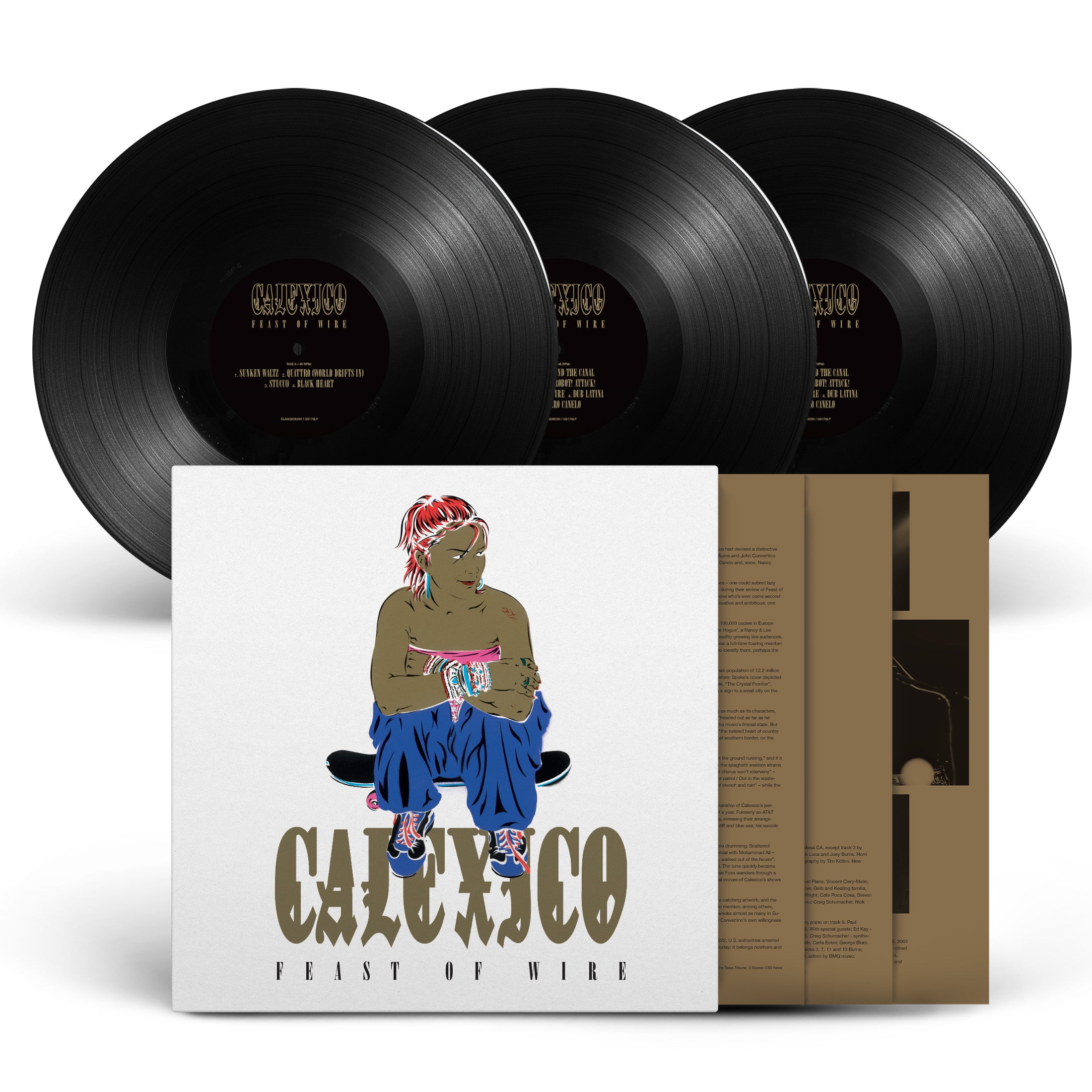 Feast of Wire [20th Anniversary Deluxe 3LP Vinyl Record] - Perfect for Music Collectors & Audiophiles - Home Listening, Gifts & Special Occasions