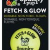 Fetch & Glow LED Light Up Ball for Dogs - Interactive Light Up Dog Toy for Nighttime Play, Fetch, and Training - Perfect for Outdoor, Backyard, and Park Activities