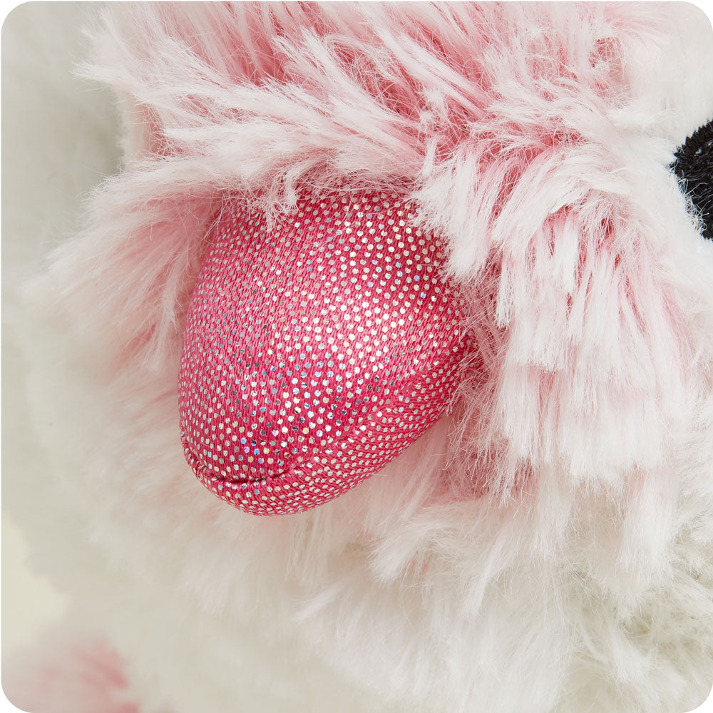 Pink Penguin Warmies - Soft Plush Stuffed Animal with Microwavable Heat Pack for Kids & Adults - Perfect for Relaxation, Stress Relief & Cold Weather Comfort