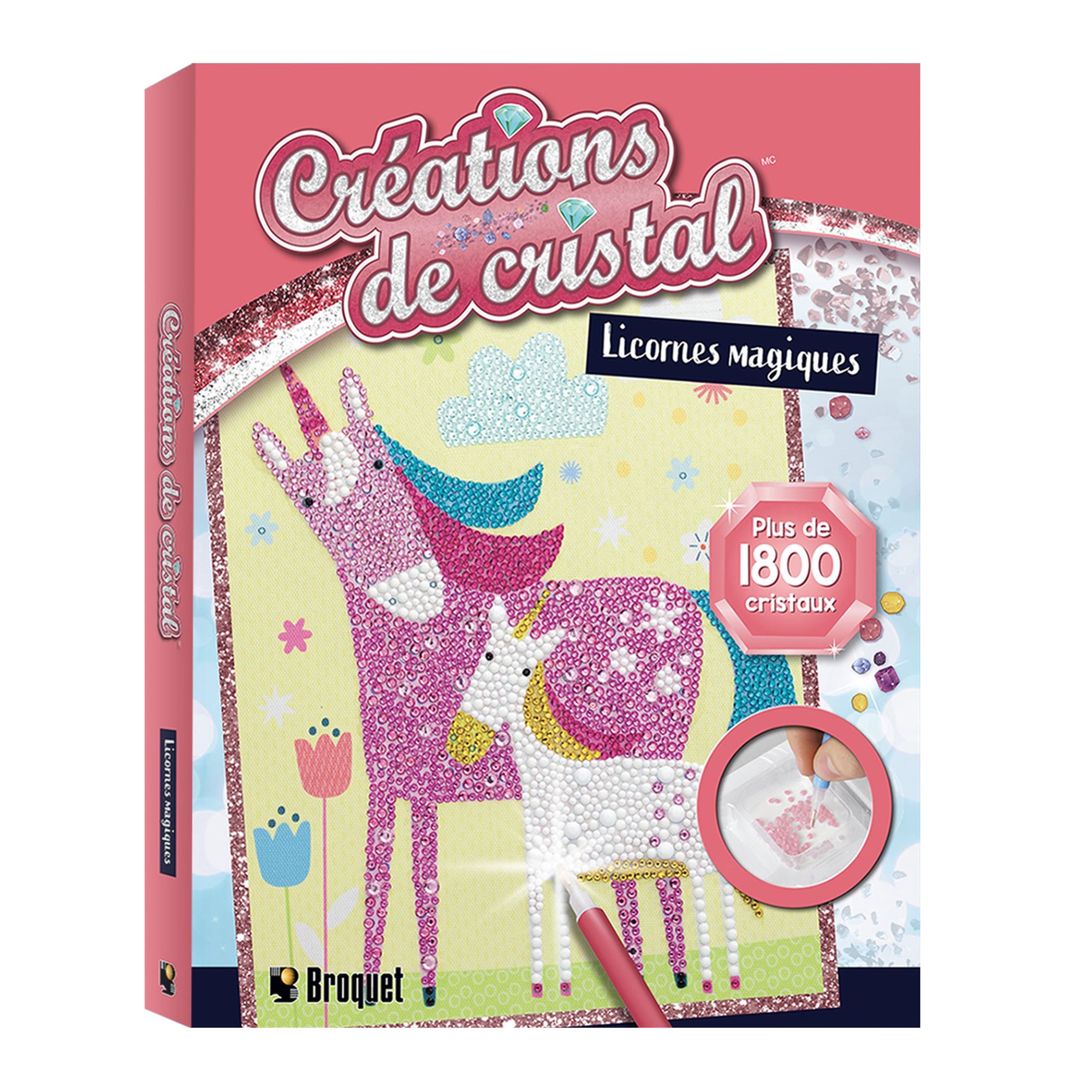 Magical Crystal Unicorn Figurine - Handcrafted French Edition - Perfect for Home Decor, Gift Giving & Collectibles
