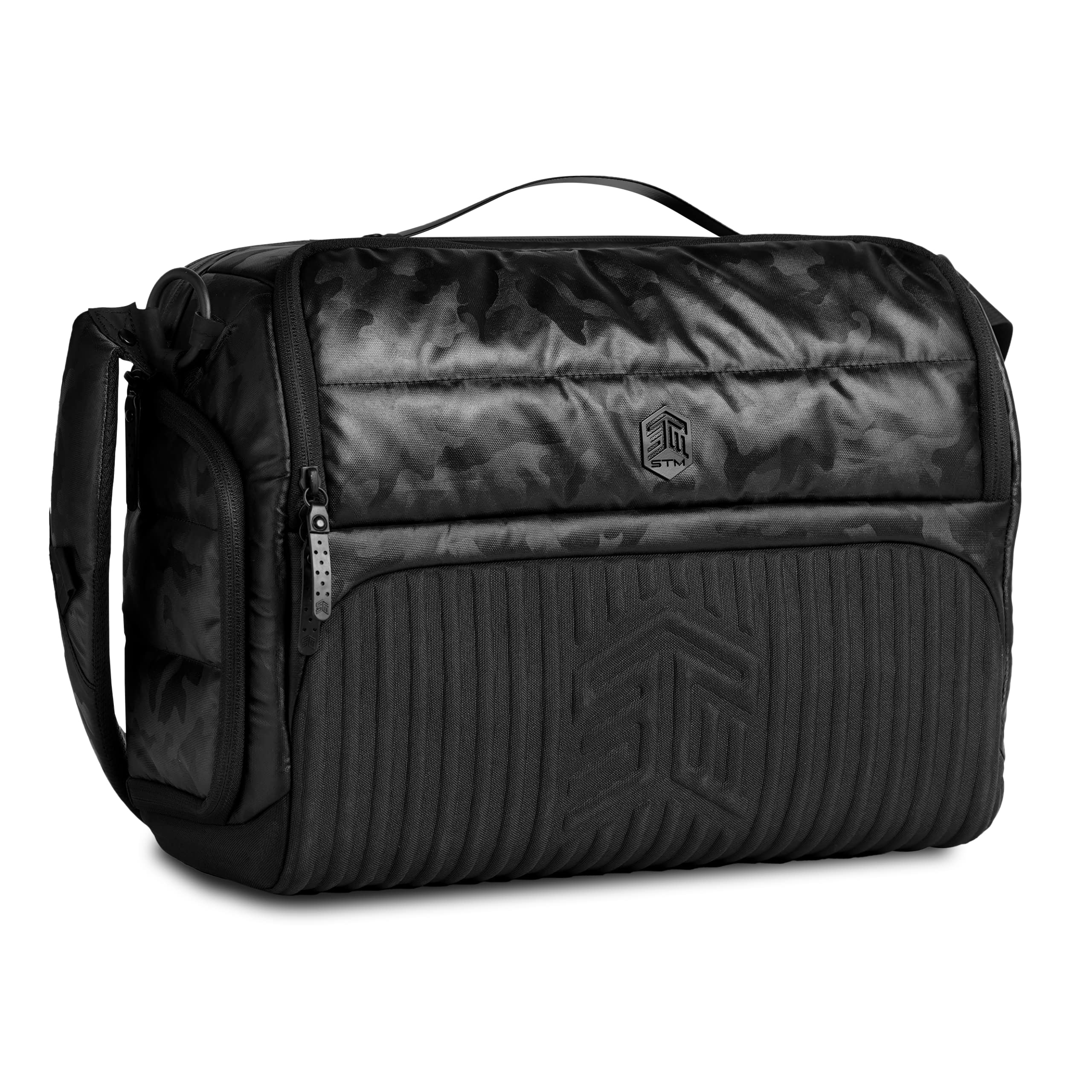 STM Dux 16L Premium Tech Messenger Bag - Waterproof Laptop Bag for Work & Travel | Business Commute, College Campus & Urban EDC