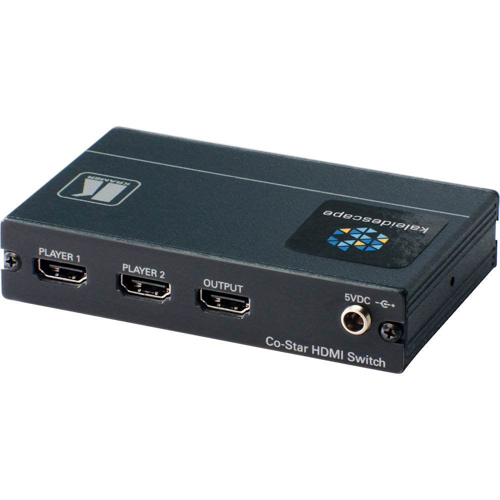 Kaleidescape Co Star HDMI Switch Kit - 4K Ultra HD HDMI Switcher for Home Theater & Gaming | Seamless Multi-Device Connectivity for TVs, Projectors & AV Systems