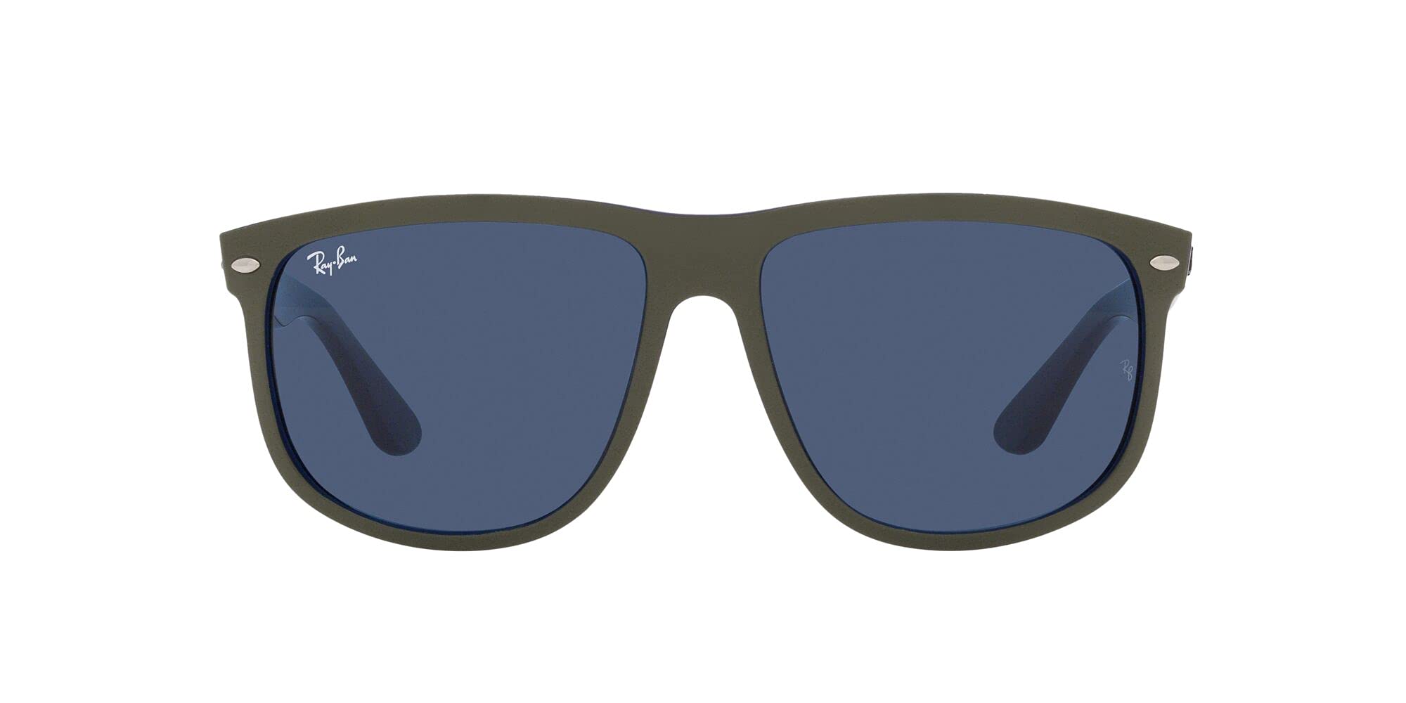 Ray-Ban RB4147 Boyfriend Square Sunglasses for Women - Classic Aviator Style, UV Protection, Polarized Lenses - Perfect for Driving, Beach & Outdoor Activities