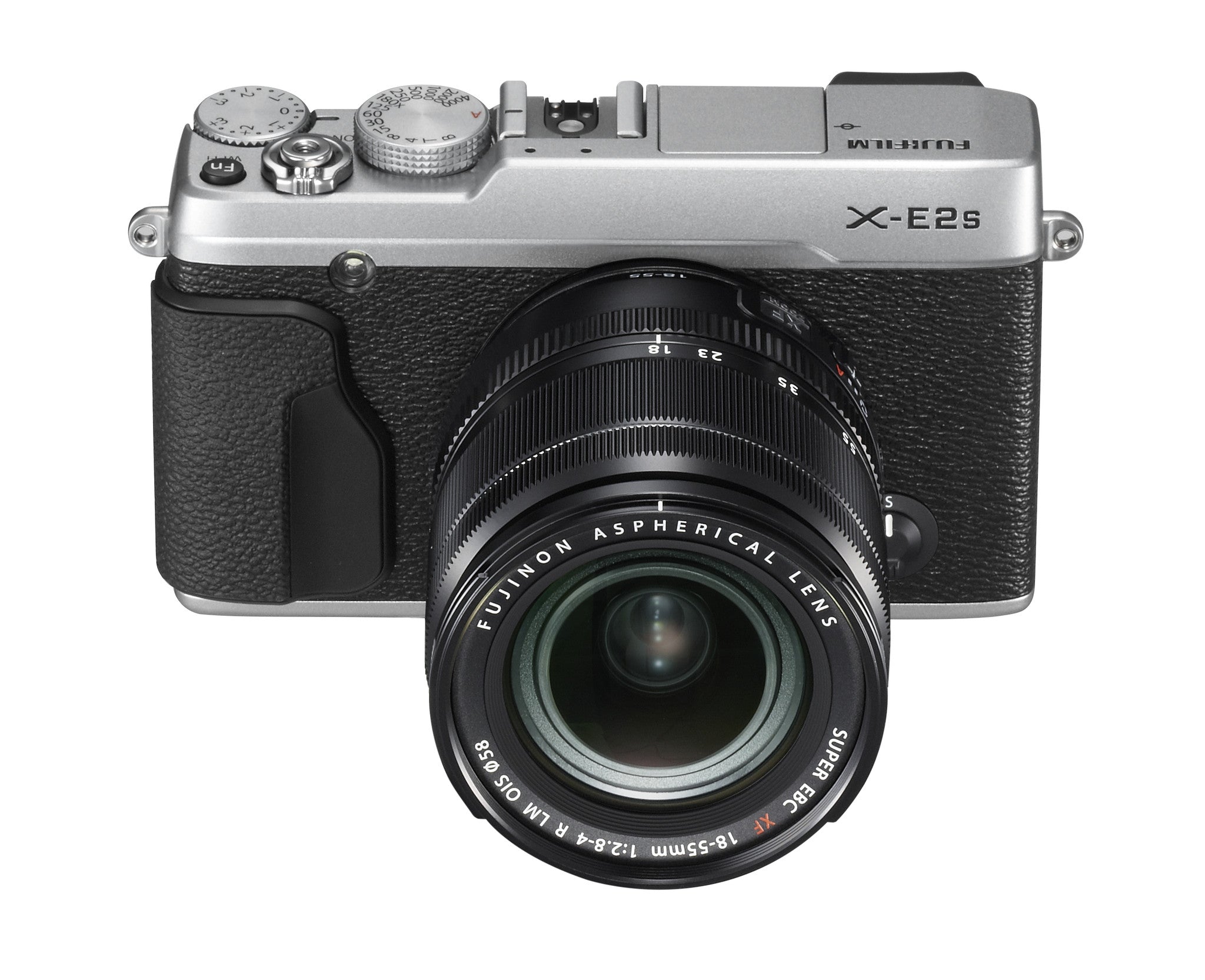 Fujifilm X-E2s Mirrorless Digital Camera with XF 18-55mm f/2.8-4 Lens Kit (Silver) - Professional Travel & Street Photography for Enthusiasts