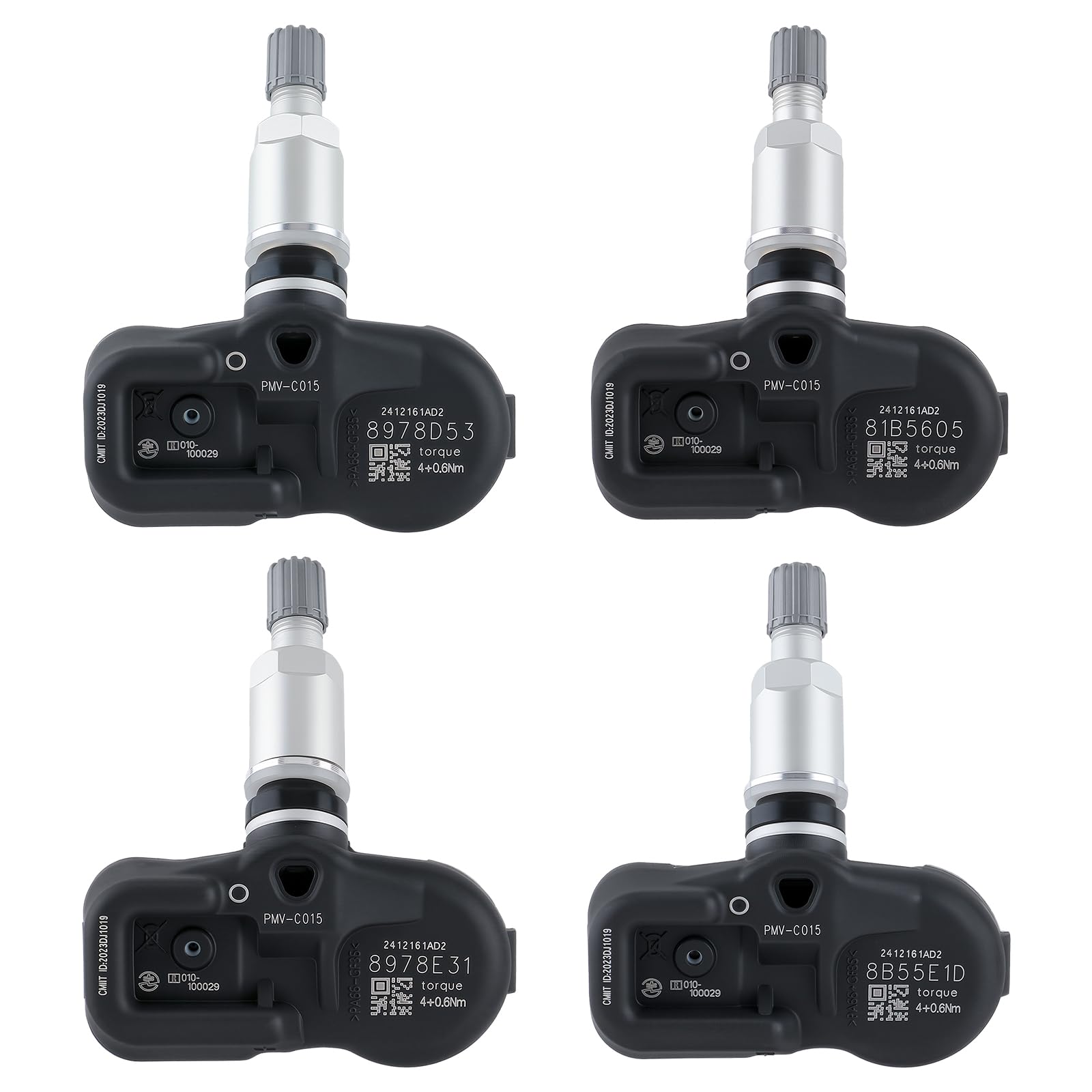 **AUTOKAY 4PCS TPMS Tire Pressure Sensor Set - Compatible with Toyota Camry, Tacoma, Avalon (Electric & Gas) - Accurate Monitoring for Safe Driving & Long-Lasting Performance**
