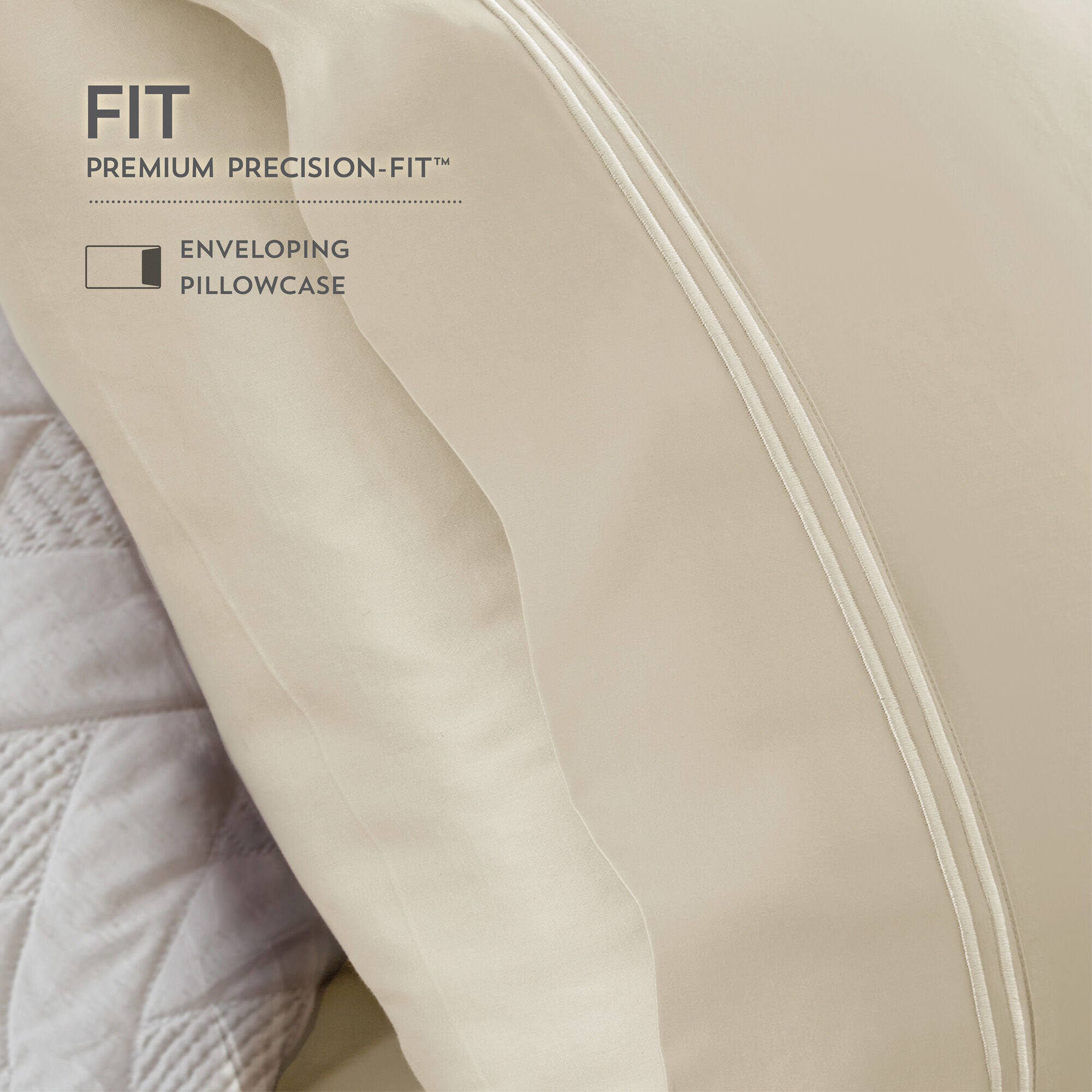 Premium Modal Pillowcases Set of 2 - Soft Breathable Bedding for Side Sleepers & Hot Sleepers - Perfect for Home, Hotel, and Travel Use
