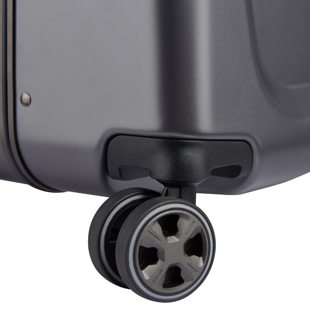 Peugeot Voyages 73cm Zipperless Trunk Luggage - Durable Anthracite Hard Shell Suitcase for Travel, Business Trips & Airplane Carry-On