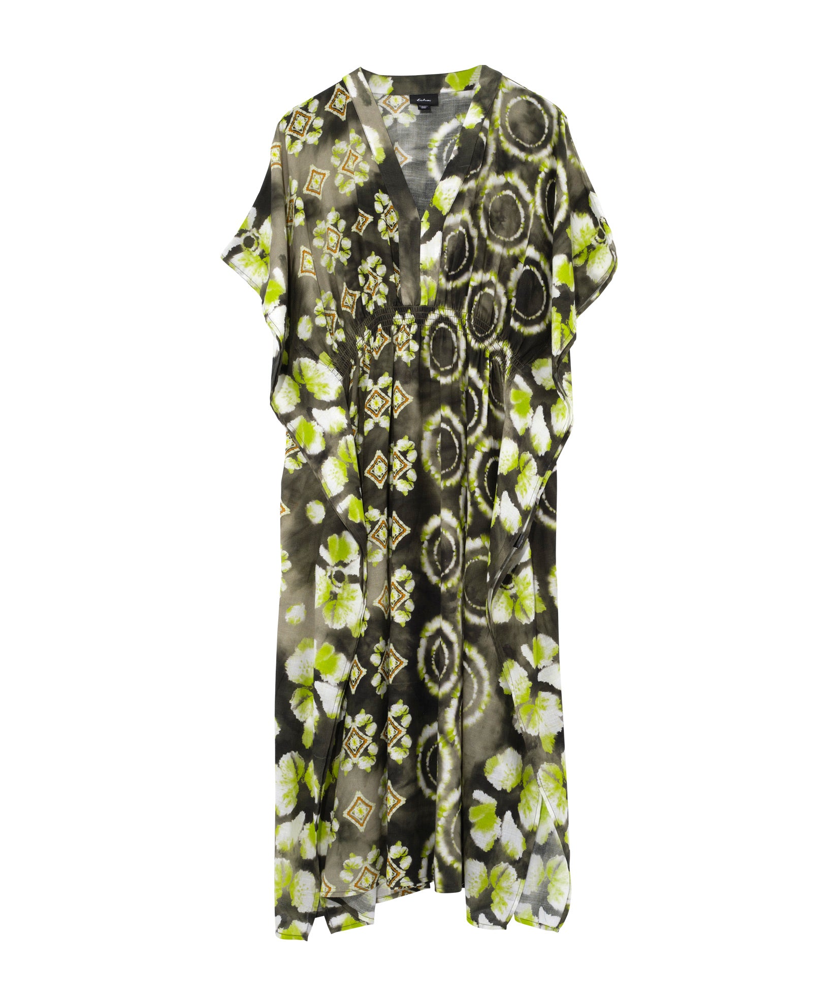 Stylish Batik Maxi Caftan Dress - Flowy Boho Summer Beach Cover Up & Resort Wear for Women