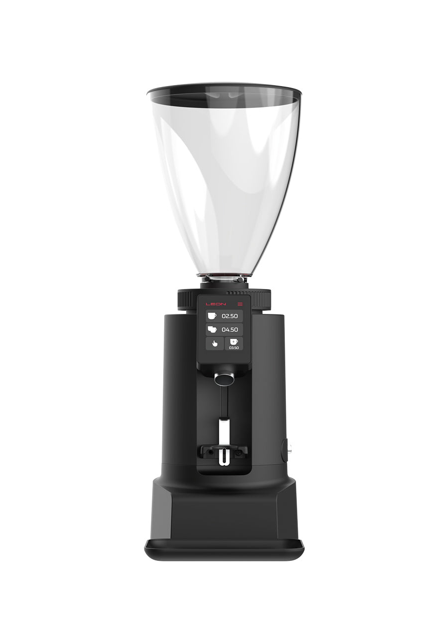 Leon 700 Electric Coffee Grinder - Premium Stainless Steel Burr Mill for Espresso, French Press & Pour Over - Quiet Operation with 15 Precise Grind Settings - Perfect for Home & Office Use