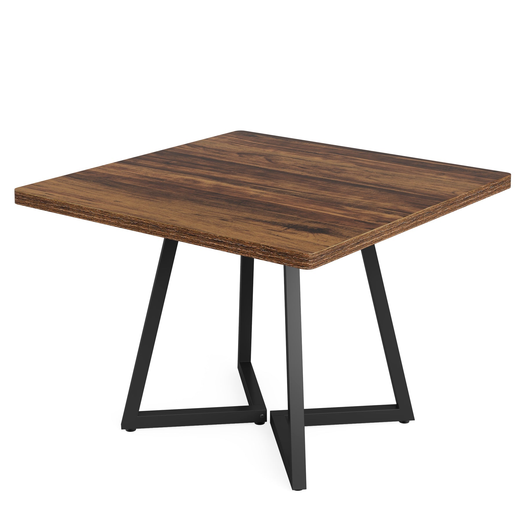 31.5 Inch Square Wooden Dining Table - Solid Wood Kitchen Table for 4 People - Perfect for Small Spaces, Breakfast Nooks & Cozy Family Meals