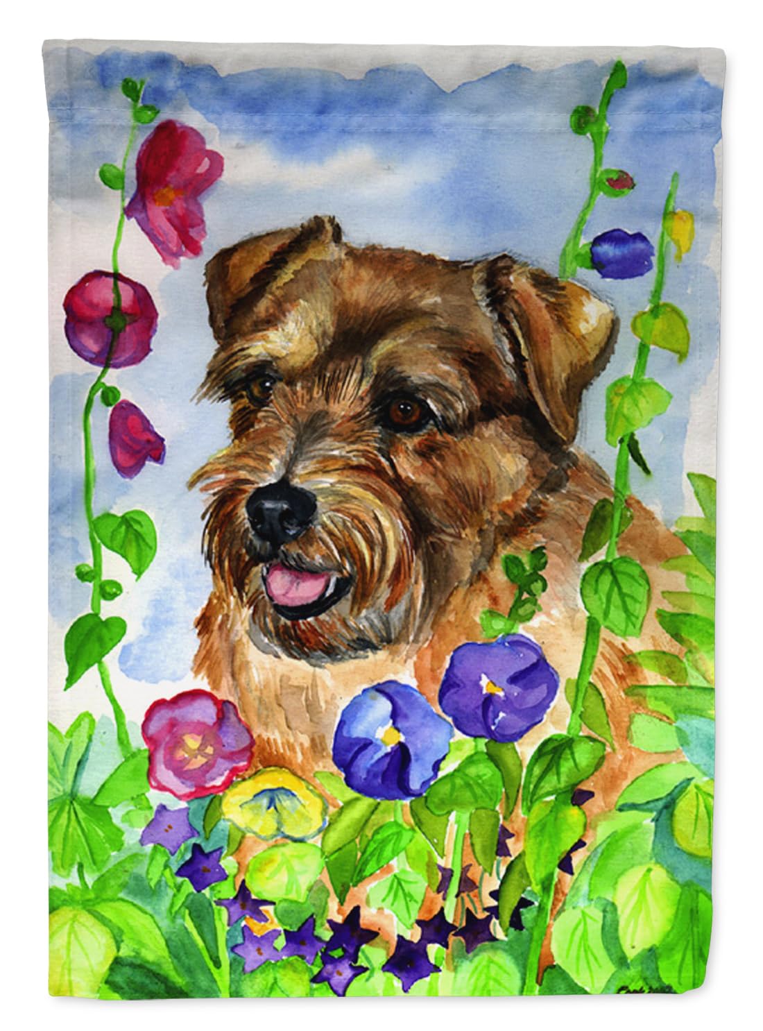 Norfolk Terrier Garden Flag - Decorative Outdoor Yard Banner for Mailbox, Patio & Flower Beds | Weather-Resistant Multicolor Design by Caroline's Treasures | Perfect for Seasonal Decor, Dog Lovers & Home Landscaping