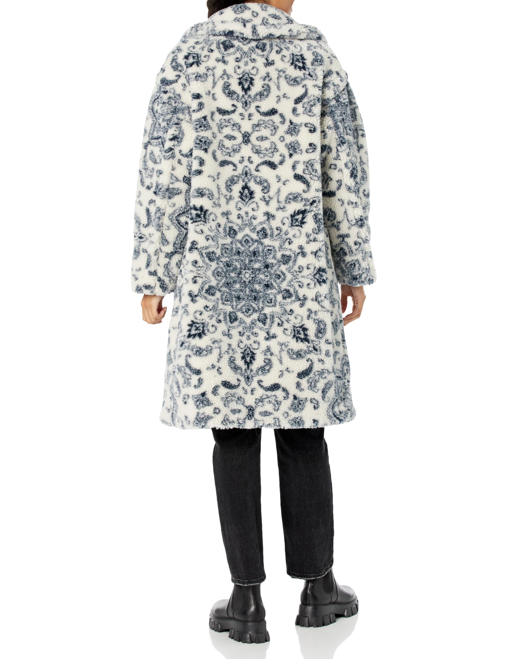 GUESS Women's Carolina Long Coat - Stylish Winter Trench Coat for Women, Waterproof & Warm, Perfect for Office, Travel & Outdoor Activities
