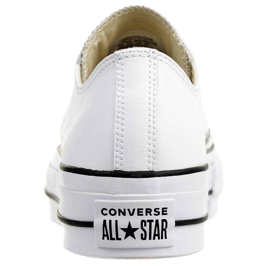 Converse Women's Chuck Taylor All Star Lift Clean Sneakers - White High Top Platform Shoes for Casual Wear & Street Style Fashion