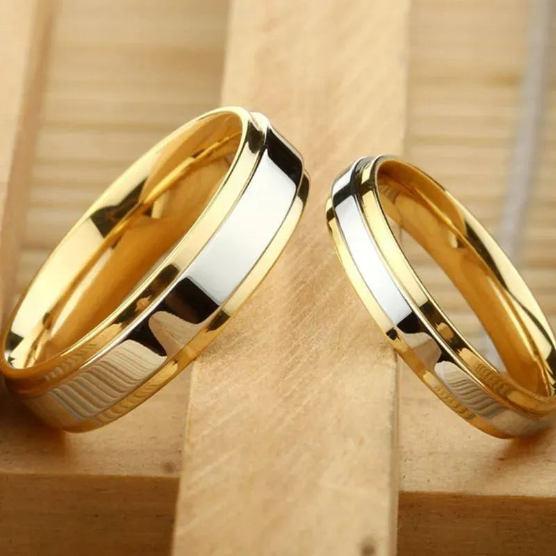 Elegant Wedding Rings for Women & Men - Sterling Silver & 14K Gold Bands - Perfect for Engagement, Proposal & Anniversary Gifts