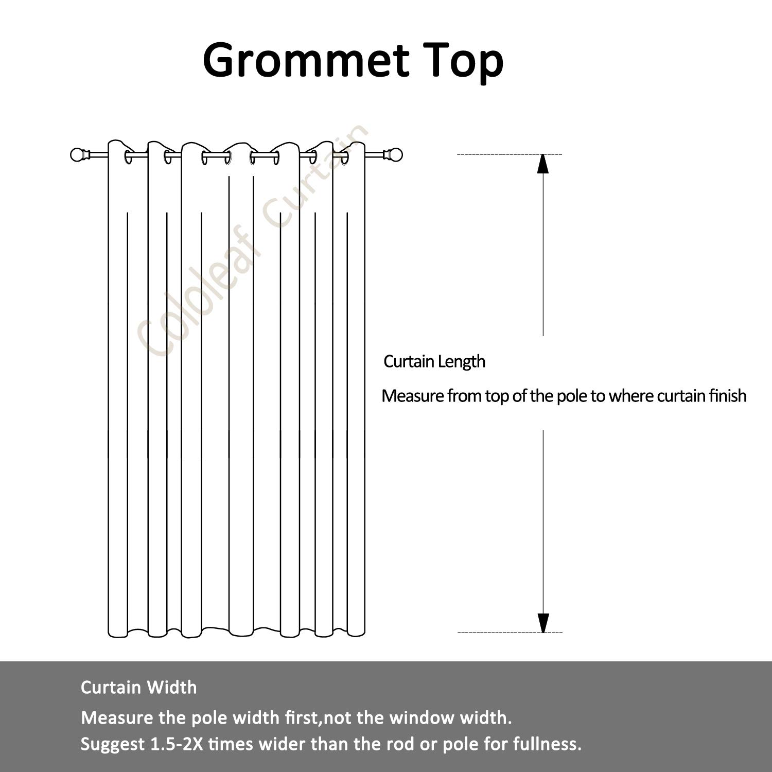 Blackout Thermal Room Divider Curtain - 18 Feet Extra Long & Wide (100