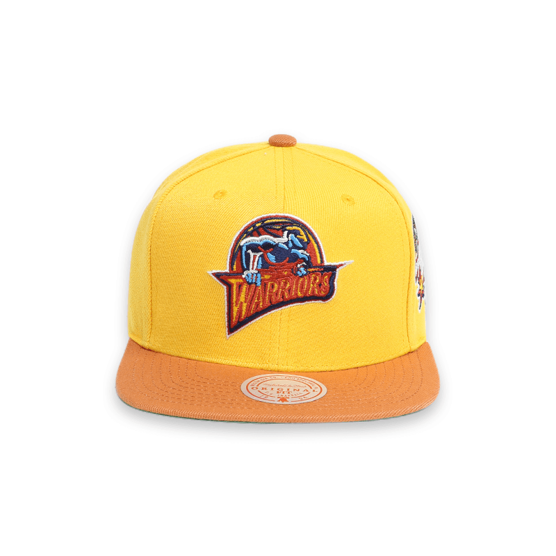Golden State Warriors NBA All Star Yellow Snapback Hat for Men - Perfect for Basketball Games, Fan Events & Casual Streetwear