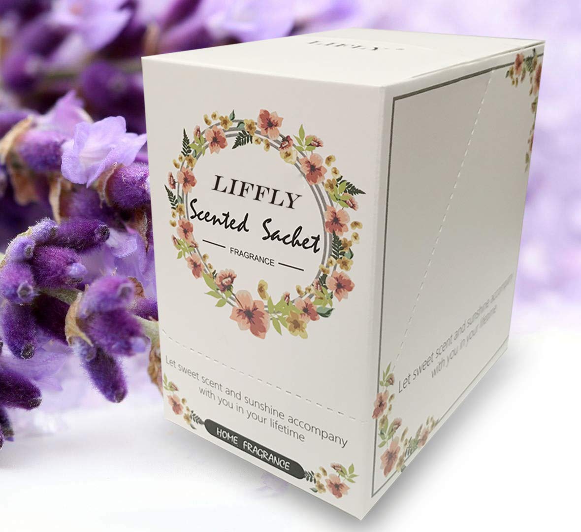 14 Pack Scented Drawer & Closet Sachets - Lavender, Vanilla & Ocean Breeze Fragrance | Freshen Clothes, Linens & Small Spaces | Wardrobe & Storage Organizer