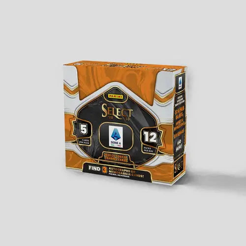 2022-2023 Panini Select Soccer Serie A Hobby Box - 24 Packs with Autographs & Memorabilia Cards - Perfect for Collectors and Fantasy Soccer Fans