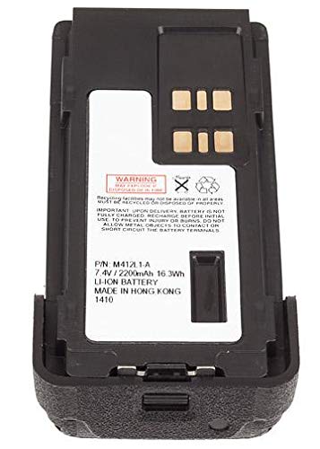 Rechargeable 7.4V 2500mAh Li-ion Battery for Motorola MOTOTRBO XPR 3300 Two-Way Radio - Long-Lasting Power for Business Communication, Security, and Outdoor Adventures