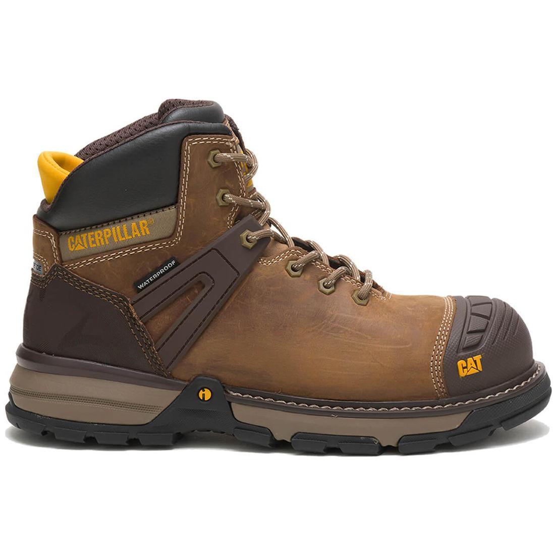 Excavator Superlite Composite Toe Waterproof Work Boot Brown