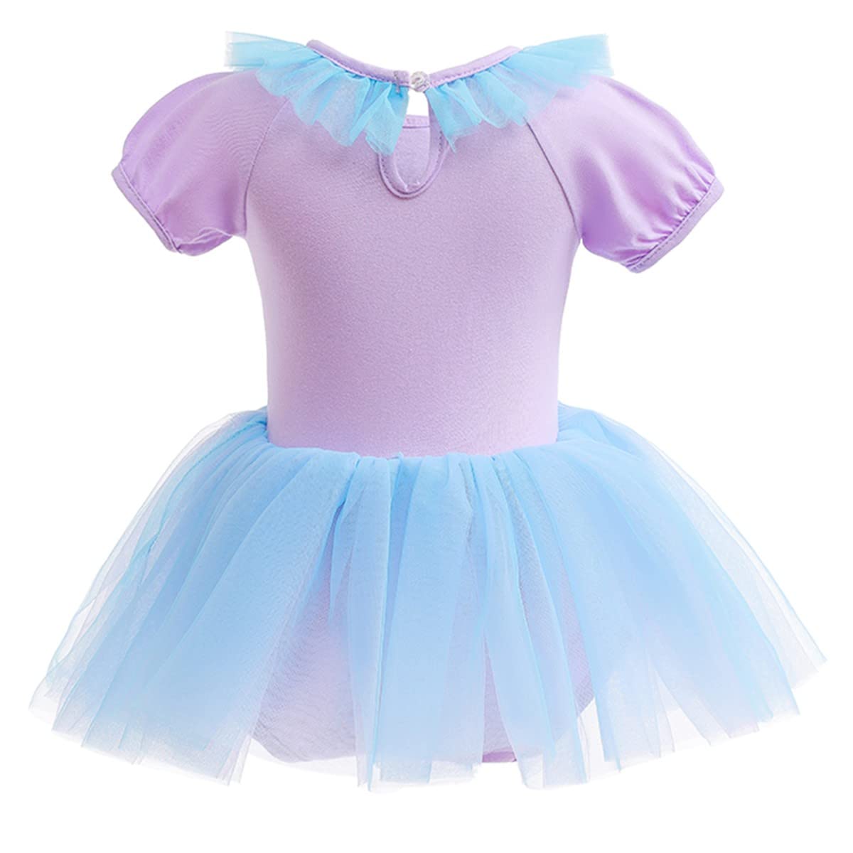 Baby Girls Halloween Costume Princess Birthday Romper Tutu Dress with Headband - Christmas Party Fancy Outfits for Toddler Dress Up & Holiday Celebrations
