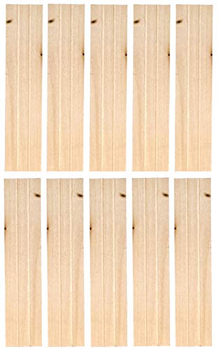 Unfinished Wood Shutters for Dollhouse Miniatures - DIY Craft Wooden Window Shutters - Perfect for Dollhouse Decor, DIY Miniature Projects, and Home Crafting