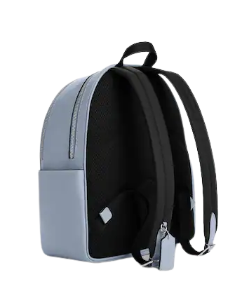 Coach Court Backpack for Women & Men - Stylish Leather Laptop Backpack with Adjustable Straps - Perfect for Work, School & Travel