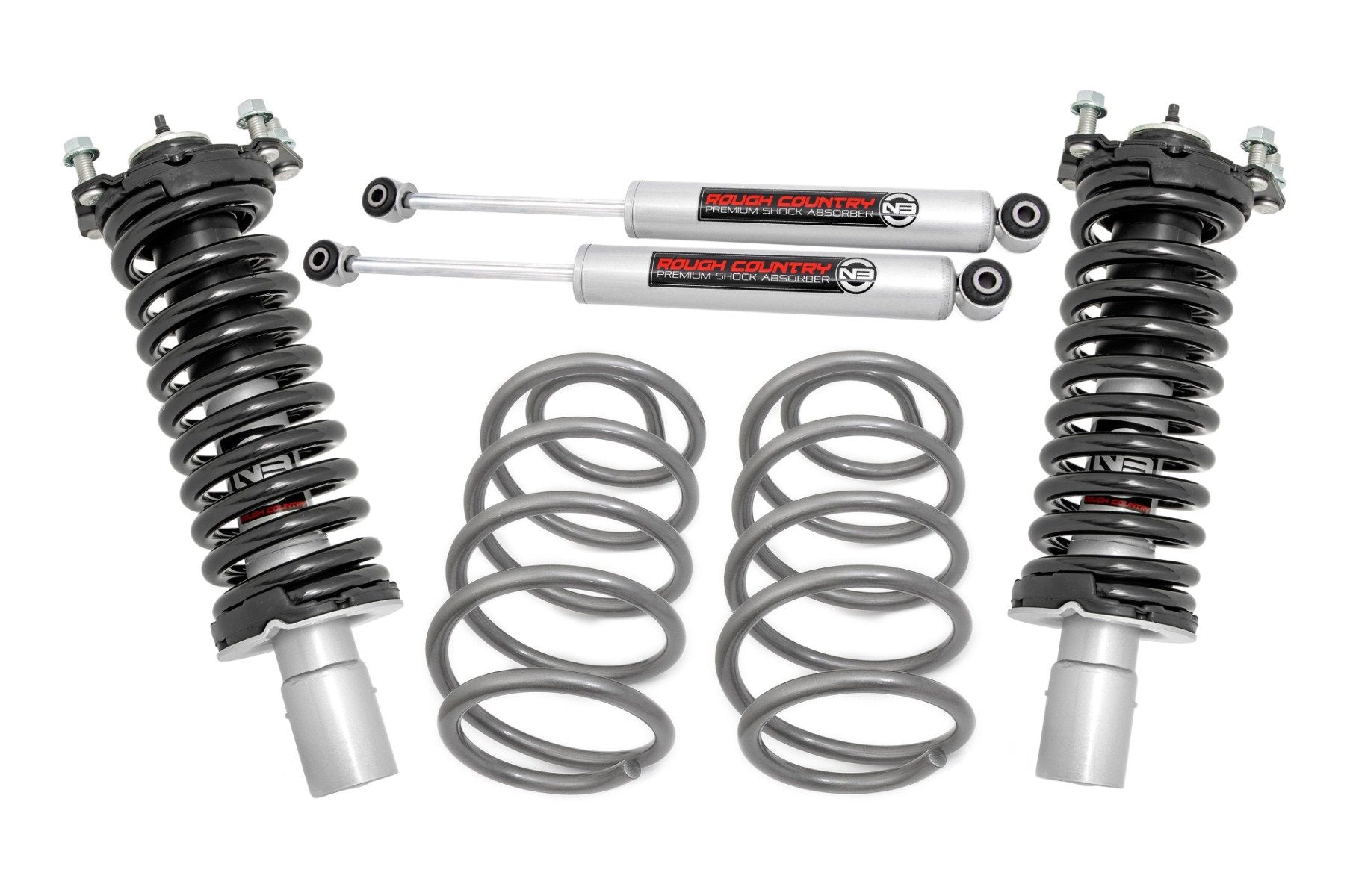 2.5 Inch Lift Kit for Jeep Liberty KK 4WD (2008-2012) | N3 Front Struts | Part #68731 | Off-Road Suspension Upgrade for Enhanced Performance
