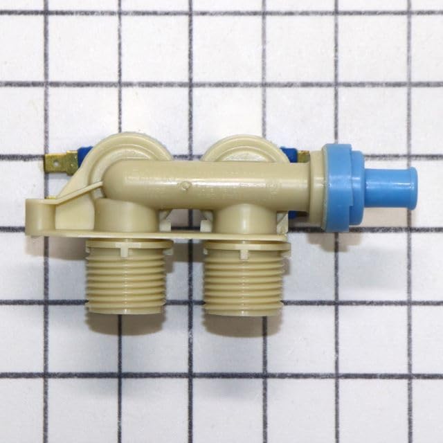 WP27001146 OEM Washing Machine Water Inlet Valve Replacement Part - Compatible with Top Load Washers for Home Laundry Use