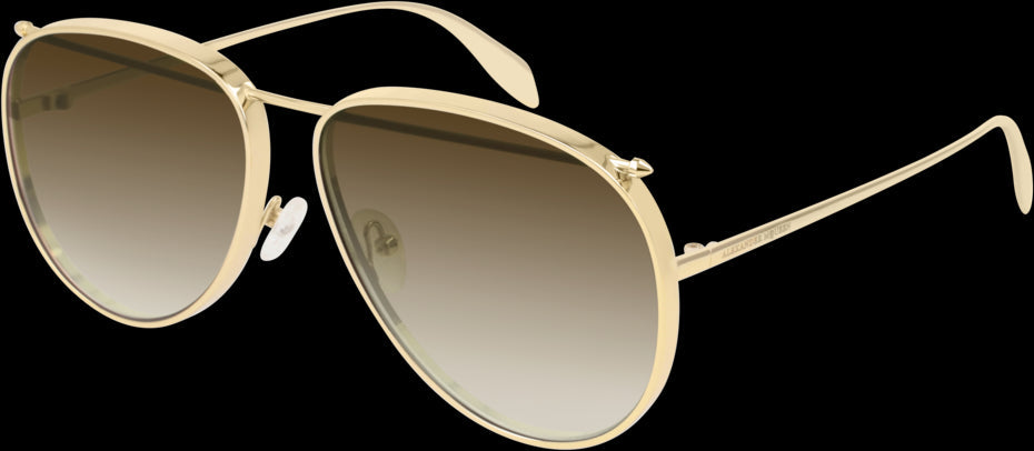Alexander McQueen AM0170S Sunglasses - Luxury Designer Shades for Men & Women - Perfect for Outdoor Activities, Travel & Fashion