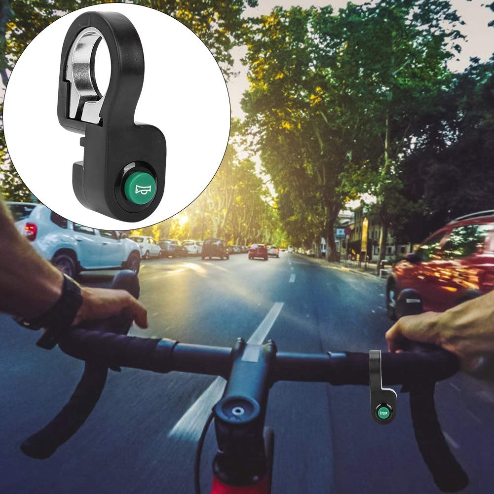 Tgoon 22.5mm Electric Horn Switch Button - ABS Plastic Motorcycle Handlebar Control for Electric Bikes & Scooters - Perfect for Urban Commuting and Road Safety