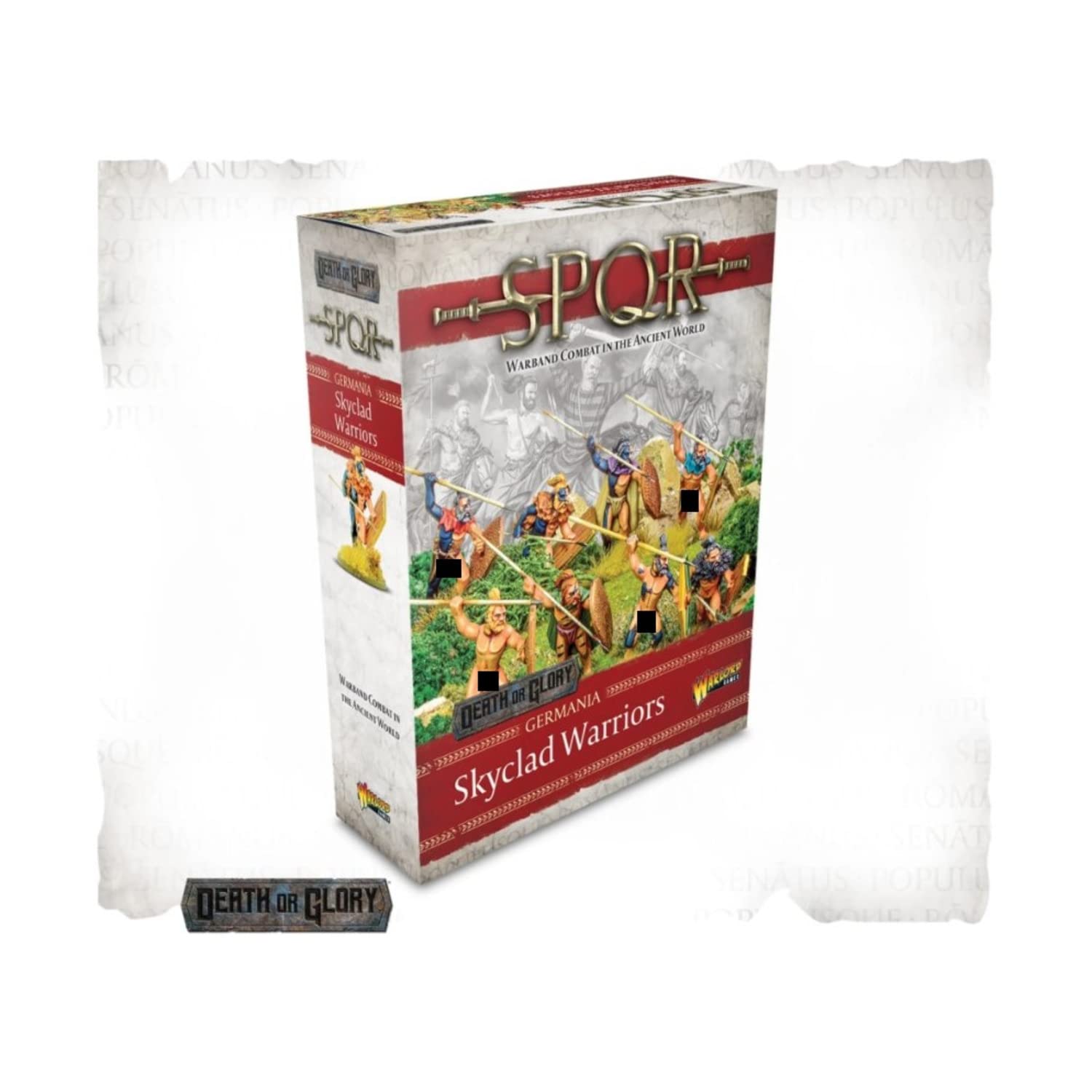 Warlord Games SPQR: Germania Skyclad Warriors - 28mm Historical Miniatures for Tabletop Wargaming & Ancient Rome Battles