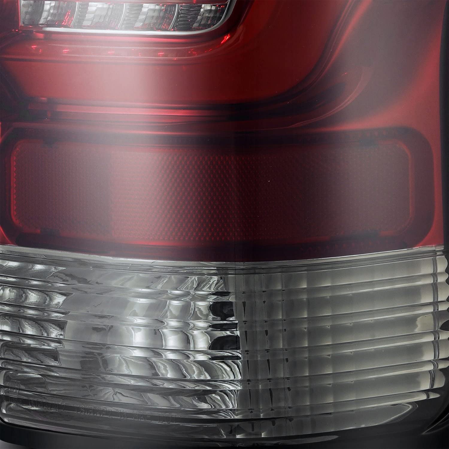 AlphaRex PRO-Series LED Tail Lights (670020) - Red Smoke for 2007-2013 Toyota Tundra - Upgrade Your Truck's Style & Visibility for Night Driving & Off-Road Adventures
