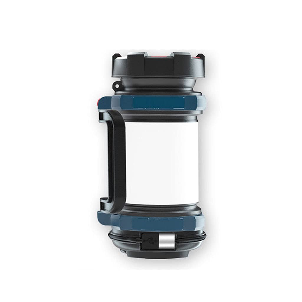 Super Bright LED Camping Lantern - Portable Long-Range Searchlight with Extended Battery Life for Outdoor Adventures, Hiking, Backpacking & Emergency Use (Small Size)