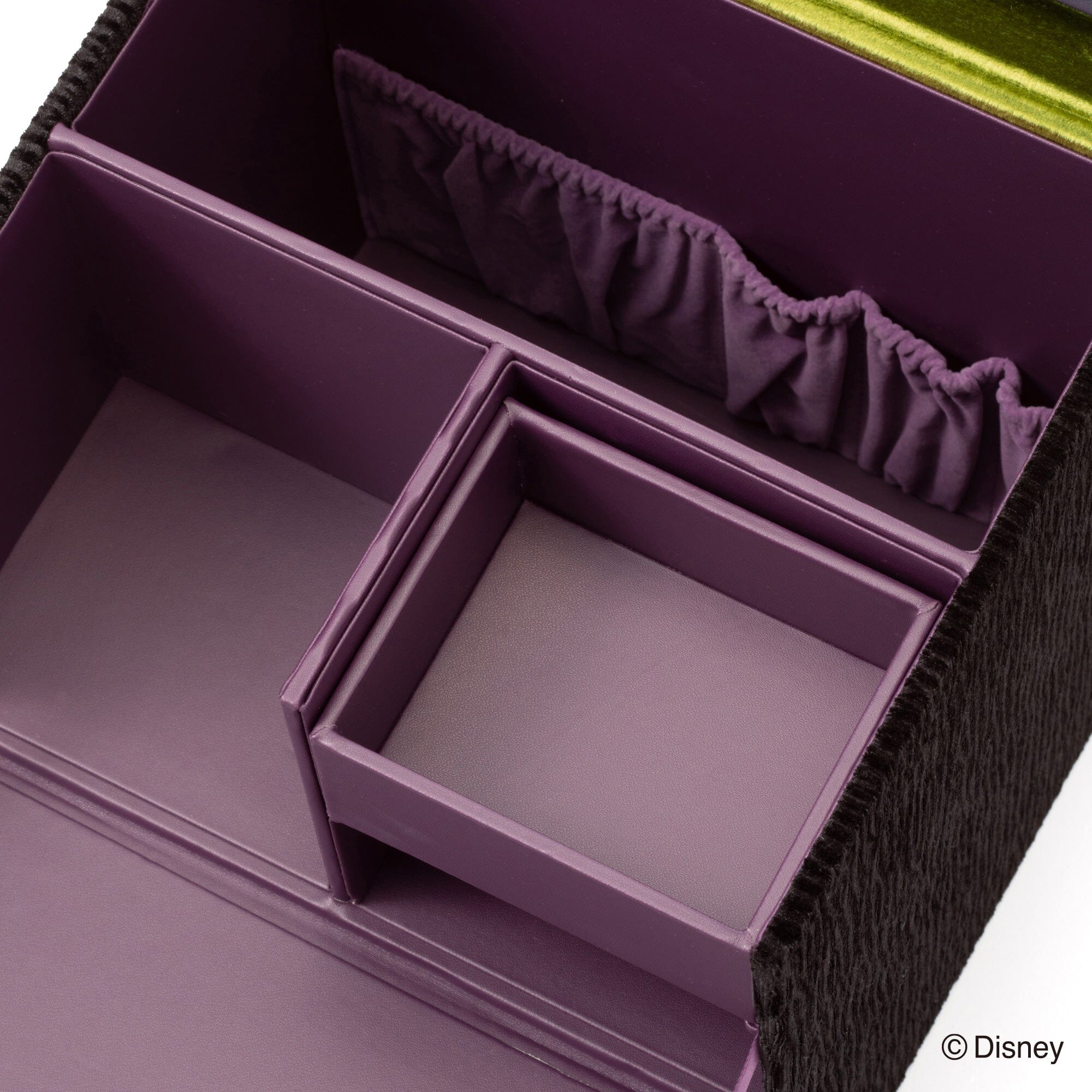 Disney Villains Maleficent Makeup Storage Box - Gothic Cosmetic Organizer for Jewelry & Beauty Essentials - Perfect for Halloween, Cosplay & Themed Parties
