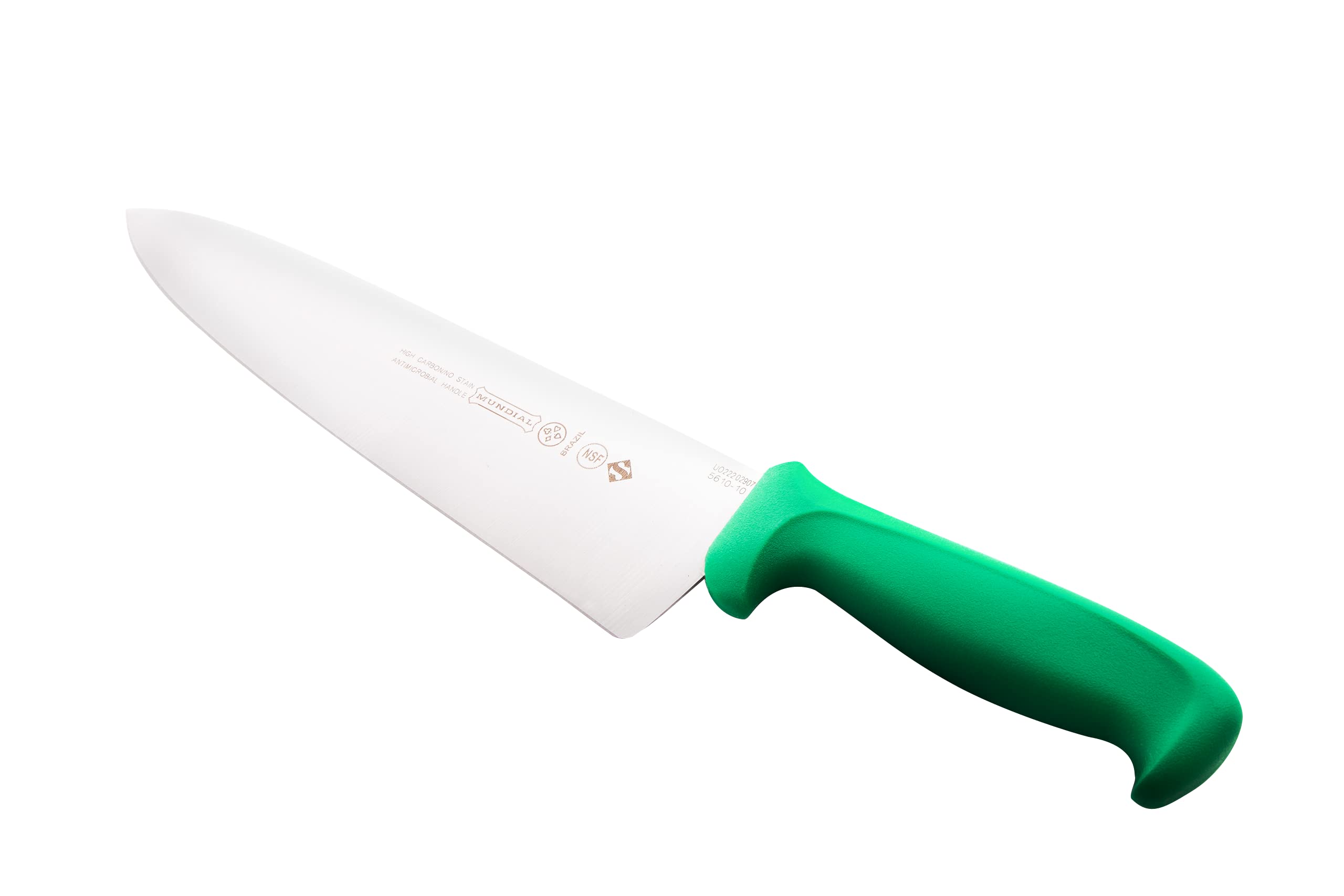 Wusthof 5600 Series 10-Inch Chef Knife with Ergonomic Green Handle - Professional Kitchen Knife for Slicing, Dicing & Chopping - Perfect for Home Cooks & Professional Chefs