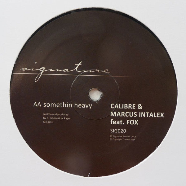Calibre & Marcus Intalex - Run Away / Somethin Heavy 12