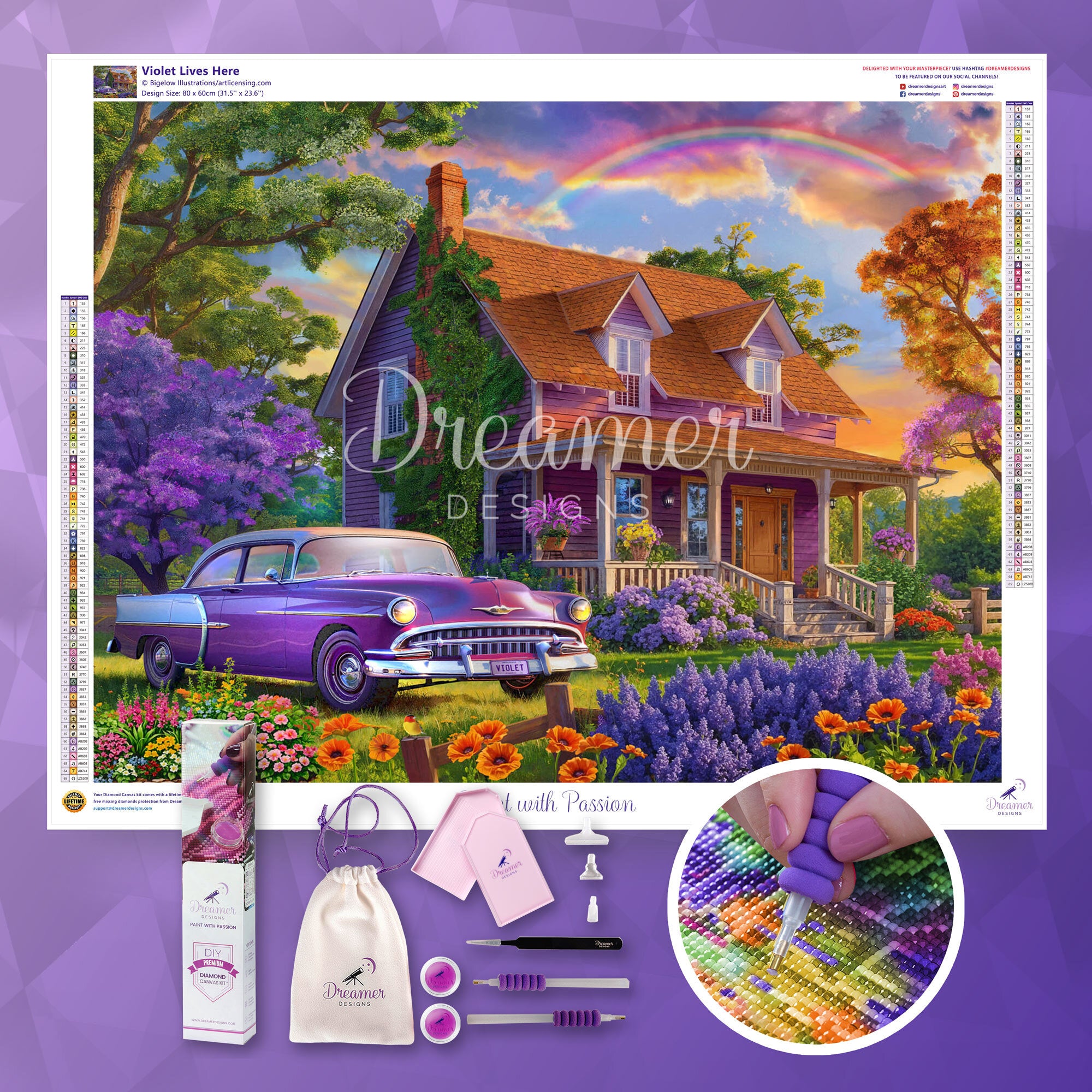Violet Lives Here - Elegant Home Decor & Personalized Gifts for Housewarming, Weddings & Special Occasions