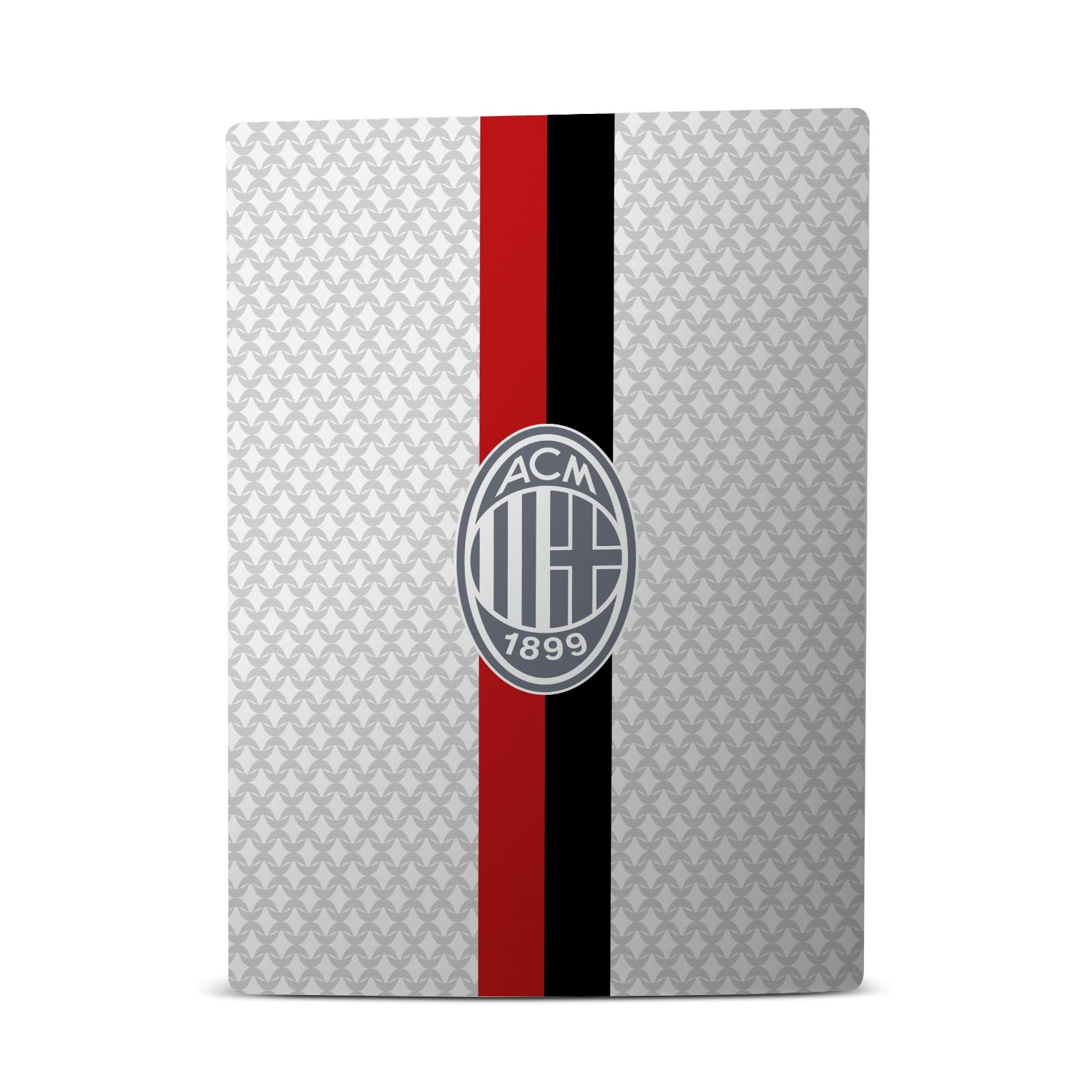 Official AC Milan Away 2023/24 Logo Vinyl Skin Sticker Cover Compatible with Sony PlayStation 5 PS5 Disc Edition Console - Custom Gaming Decal for Football Fans & Team Spirit Display