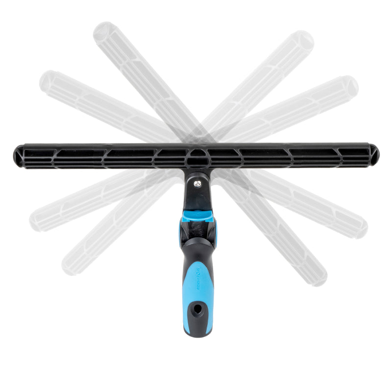 Moerman SwivelMaster T-Bar Window Cleaning Tool - Professional 360° Swivel Squeegee for Streak-Free Glass Cleaning - Perfect for Homes, Offices, and Commercial Buildings