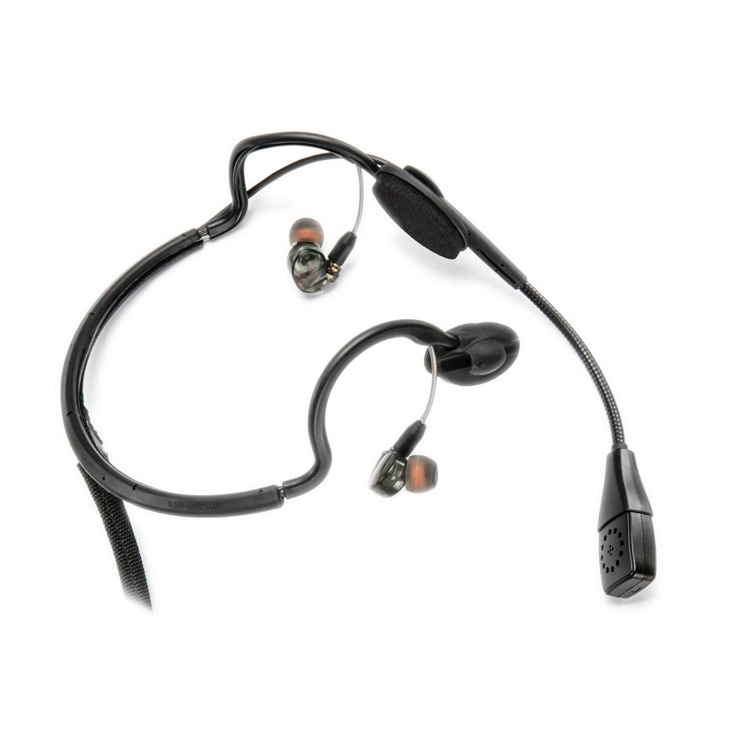Point Source Audio CM-i3-5F Dual In-Ear Intercom Headset Microphone - 5 Pin Female XLR Compatible with Telex Systems - Perfect for Live Events, Broadcast Studios & Communication Professionals