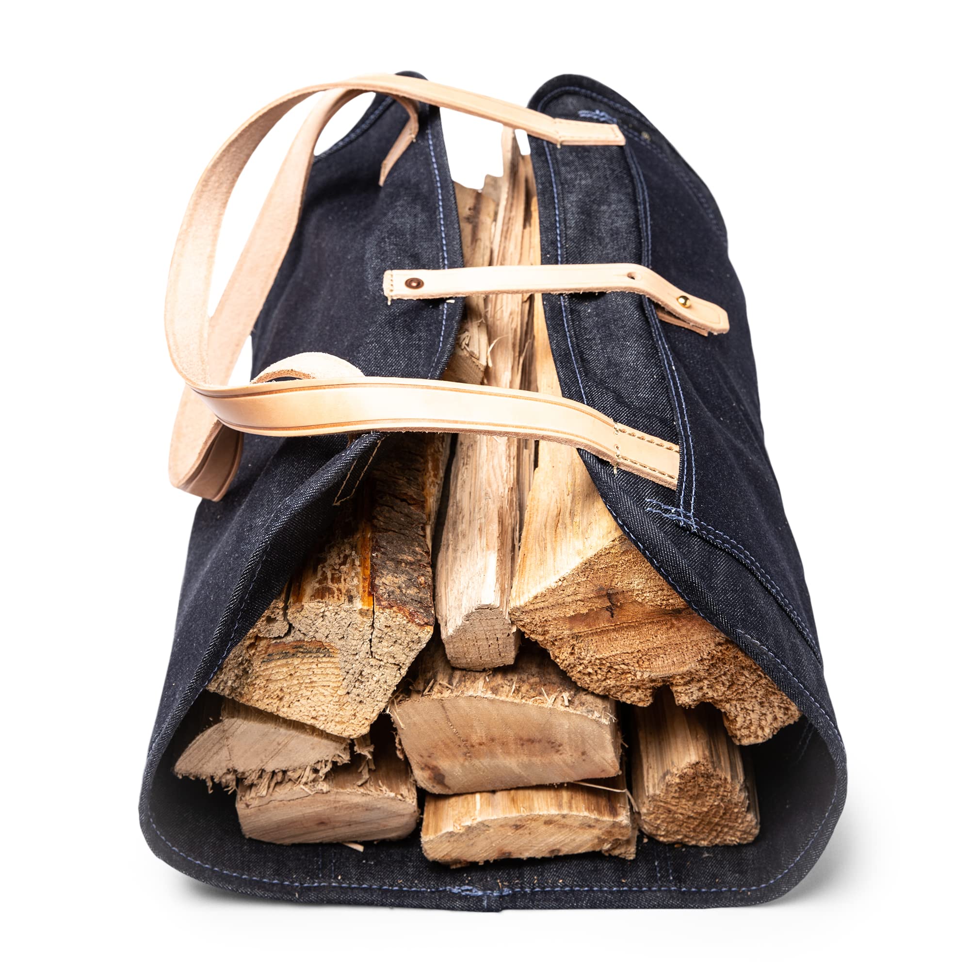 The Log Bag - Stylish Denim Tote for Women | Durable & Fashionable Handbag for Work, Travel & Everyday Use
