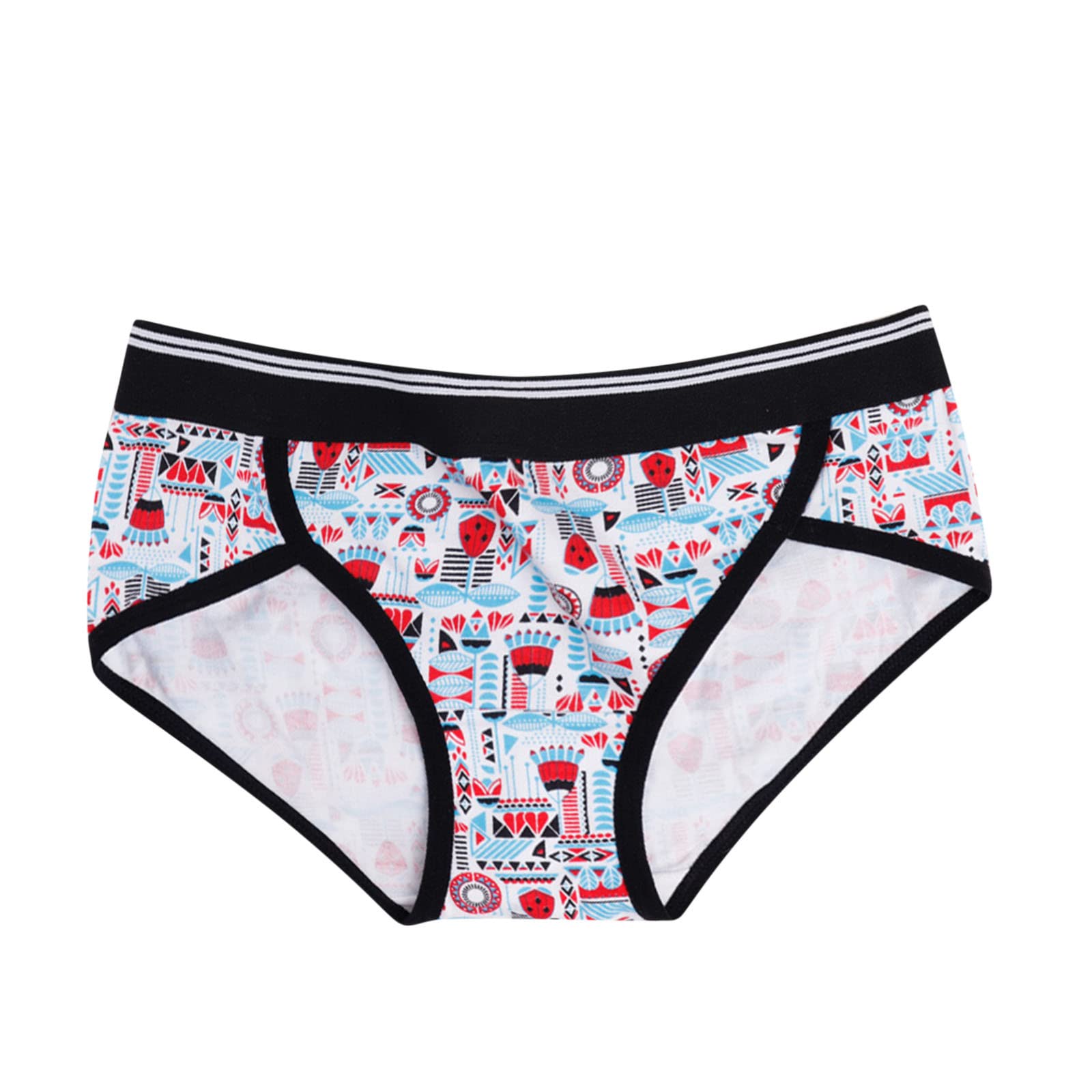 No Boundaries Cotton Thong Panties - Plus Size Printed Underwear for Women, Comfortable & Breathable - Perfect for Sports, Fitness, Yoga & Leisure Wear