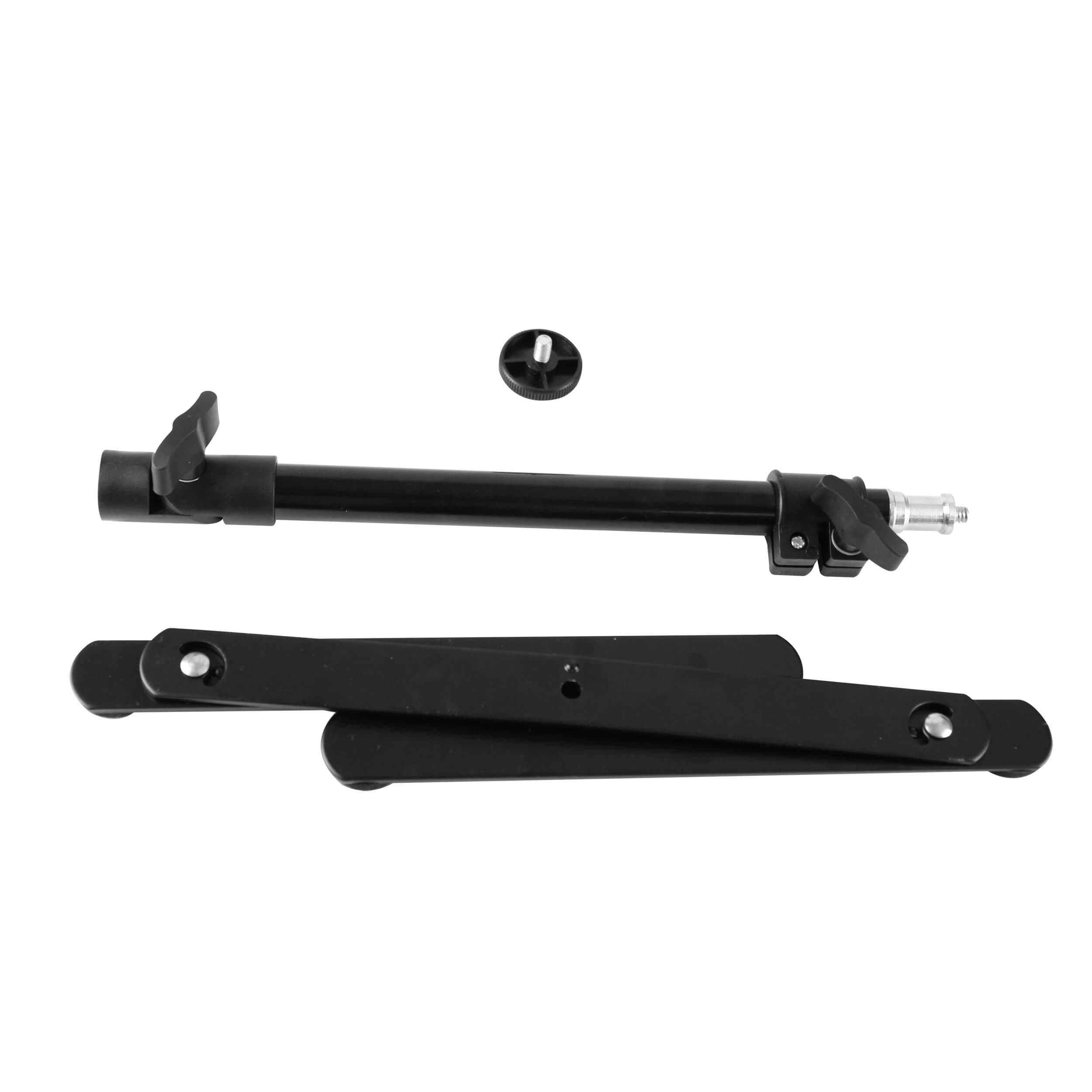 2-Section Low Profile Table Top Light Stand - Perfect for Photography, Videography & Product Lighting