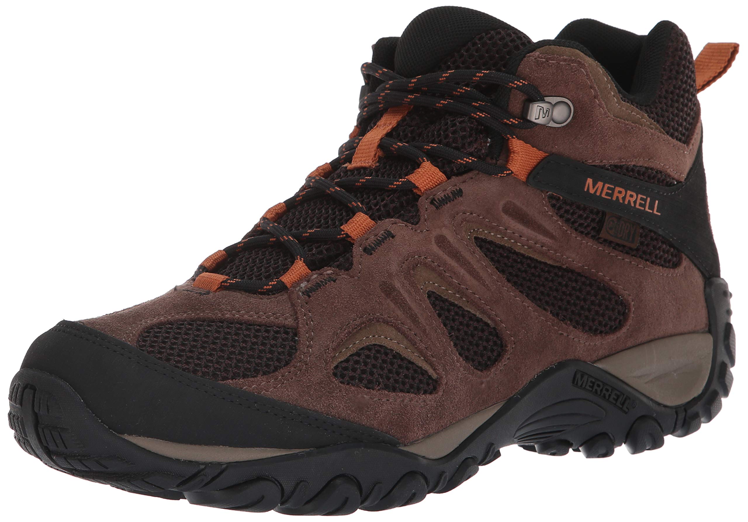 Merrell Men's Yokota 2 Mid Waterproof Hiking Boots - Lightweight & Durable for Outdoor Adventures, Trail Walking & Mountain Climbing